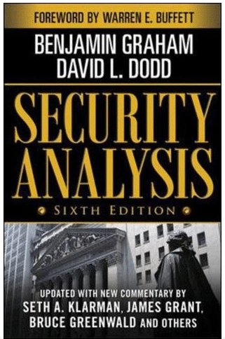 Security Analysis by Benjamin Graham,cover illustration