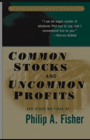 Common Stocks and Uncommon Profits Philip Fisher, cover illustration