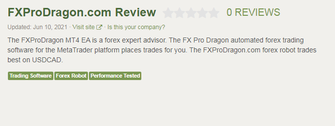FXPro Dragon’s page on FPA