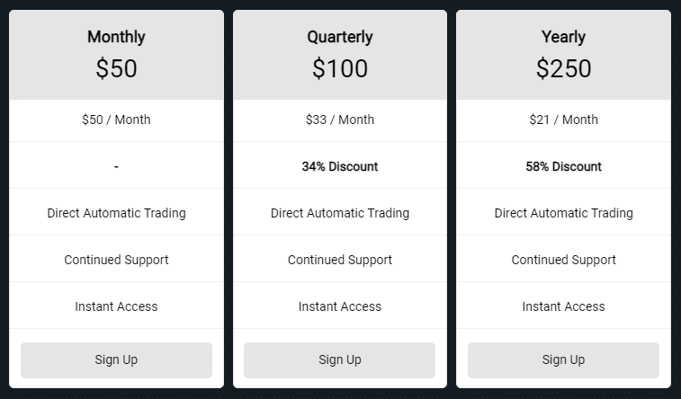 Tip Toe Hippo’s pricing details