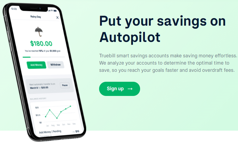 text: Put your savings on Autopilot