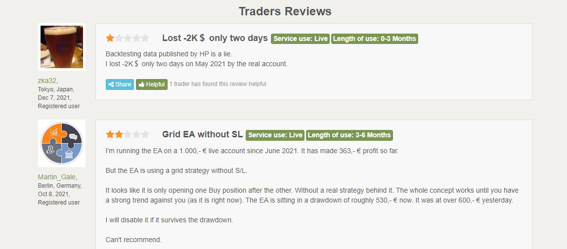 User reviews for FXMath X-Trader on FPA