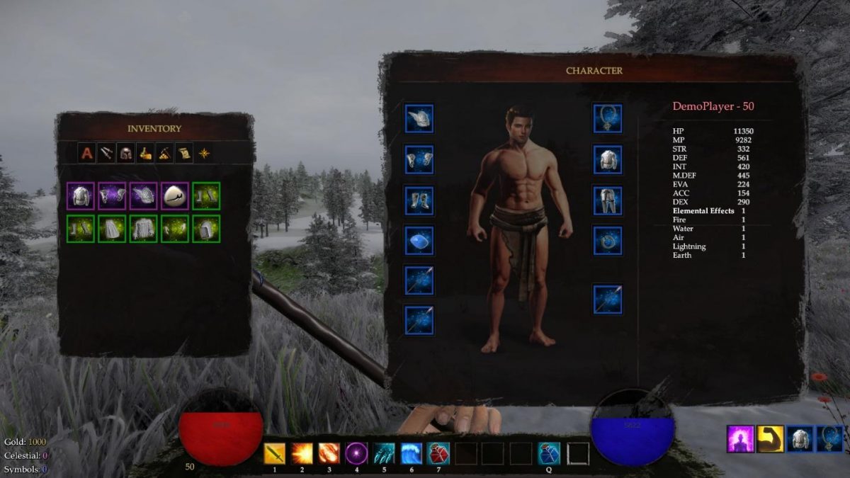 The Six Dragons interface