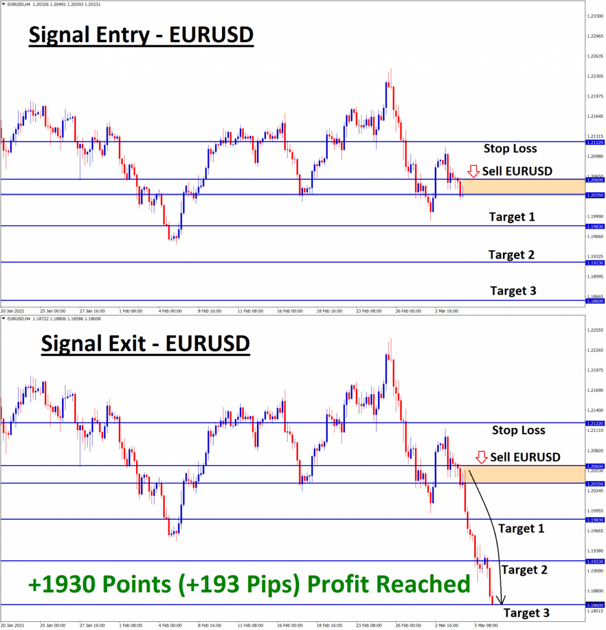 Trading activity of the system