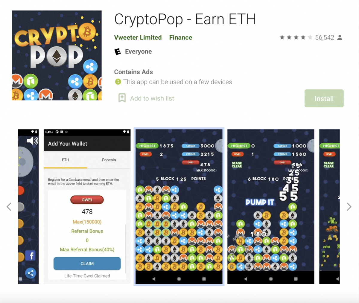 best crypto game android