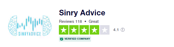 User reviews for Sinry Advice company on the Trustpilot site