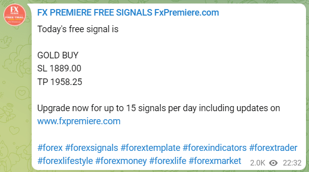 FX Premiere results