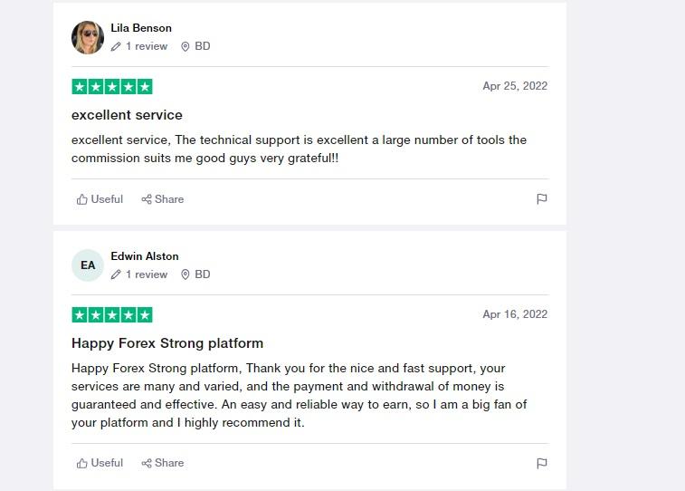 User reviews for Happy Forex on Trustpilot